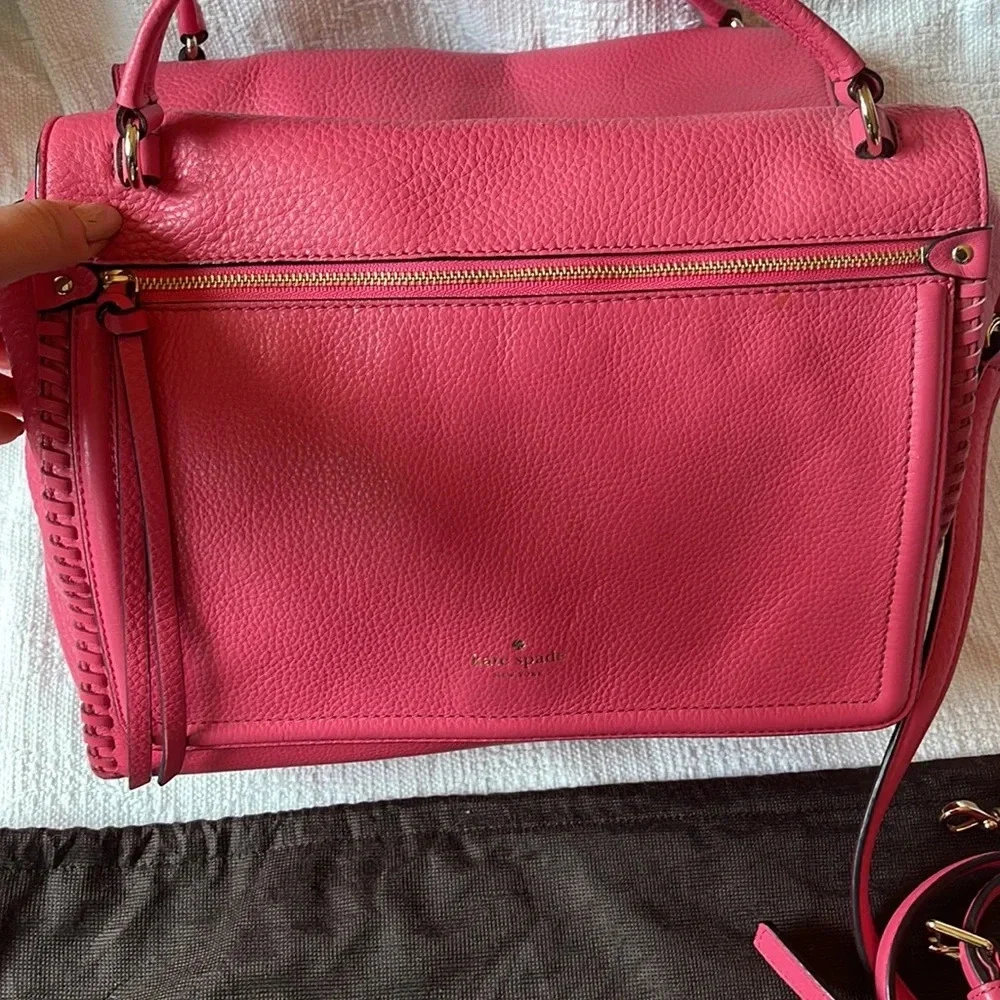 KATE SPADE - Maisie pink satchel -EUC